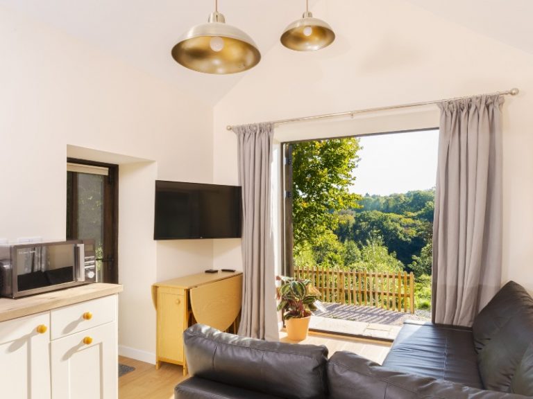 The lounge in Buttermilk cottage